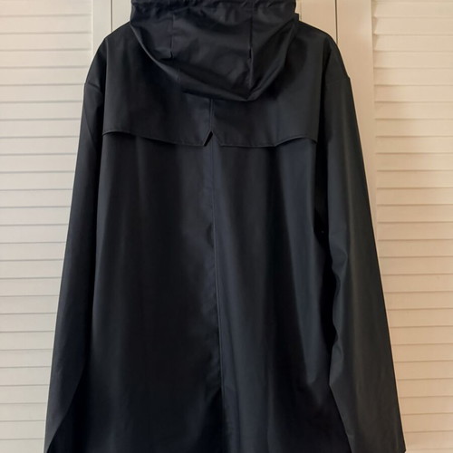Rains men's waterproof jacket black XL new