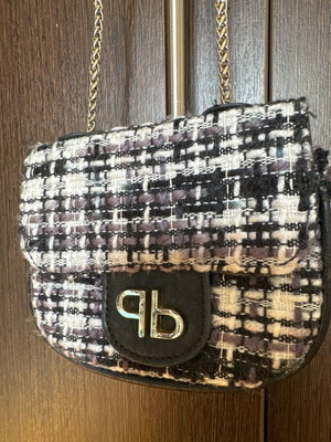 Mini bag Pinko βραδινό τσαντάκι με αλυσίδα μεταχειρισμένο