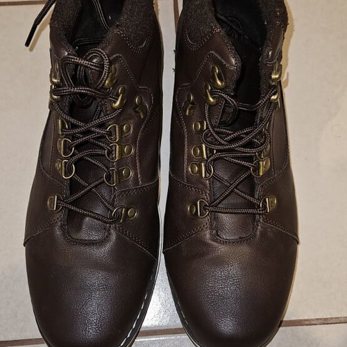Livergy sneaker ankle boot, brown, size 44