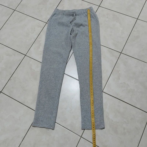 Benetton sport jogger pants for girls 11-12 years, grey melange, size 146