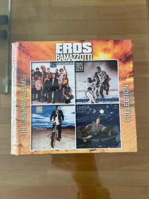 Eros Ramazzotti The Original Albums Collection 4CD καινούργιο