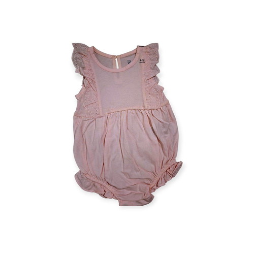 Baby Gap sleeveless baby romper for girl 6-12 months in pink