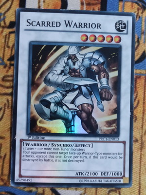 Scarred Warrior κάρτα Yu-Gi-Oh! μεταχειρισμένη