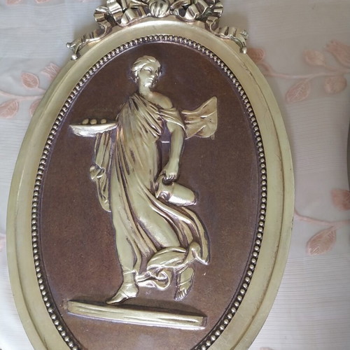 Embossed decorative panels like new, set of two