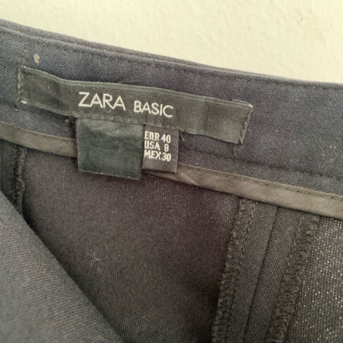 Zara basic black skirt size M like new with tulle