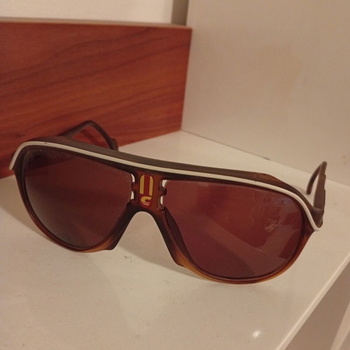Carrera 5544 sunglasses used, brown, vintage 80's