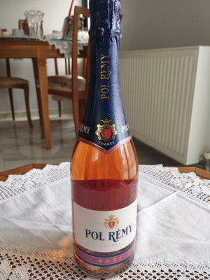 Pol Rémy Brut Rosé French sparkling wine new, sealed
