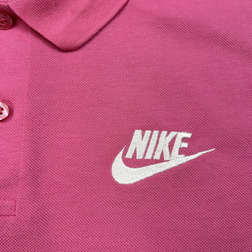 Nike Swoosh Polo shirt used, size L, fuchsia pink, unisex