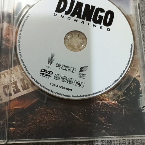 Django Unchained DVD σαν καινούργιο με ελληνικούς υπότιτλους