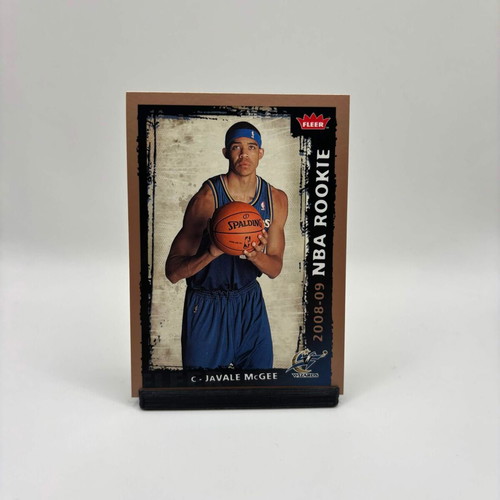 Javale McGee Fleer 2008-09 Rookie Card like new