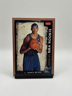 Javale McGee Fleer 2008-09 Rookie Card like new