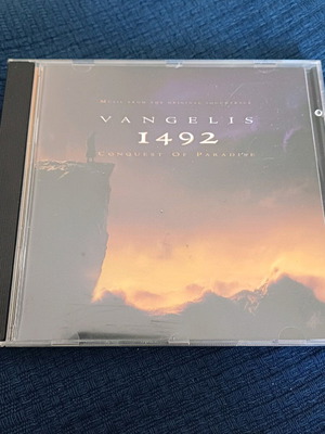 Vangelis 1492 Conquest of Paradise CD soundtrack καινούργιο, ηλεκτρονική μουσική