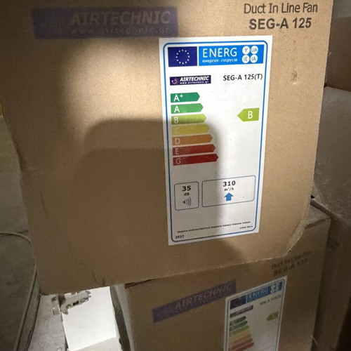 Airtechnic Ventilation Motor new, sealed in box