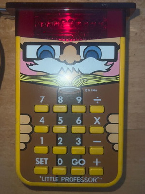 Texas Instruments Little Professor calculator