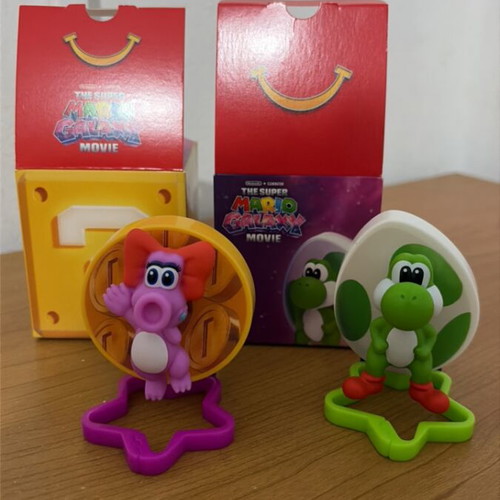 McDonald’s toys from Super Mario Galaxy movie new