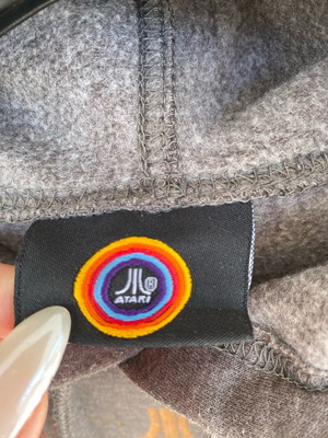 Atari sweatshirt like new, gray, size S