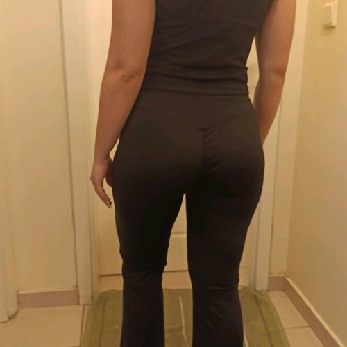 Set Leggings Flared Pants And Top Medium Like New