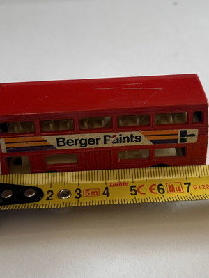 Matchbox 1974 Superfast No 17 The Londoner παιχνίδι λεωφορείο μεταχειρισμένο