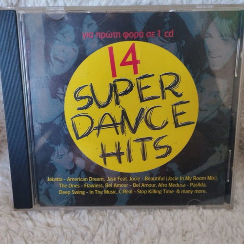 14 Super Dance Hits CD used, electronic music