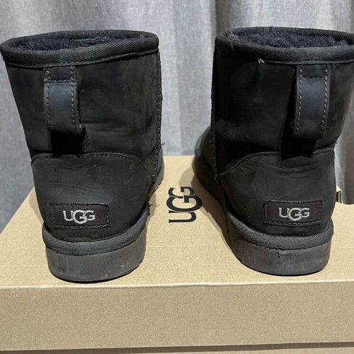 Ugg Classic Mini Boots used, waterproof leather, size 38 brown
