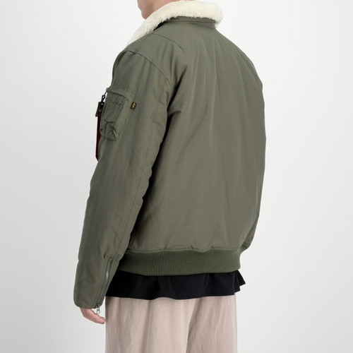 Alpha Industries DA-3 Bomber Jacket new, men's winter green polyester M/L/XL