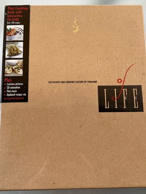 Βιβλίο μαγειρικής Thai με διαδραστικό CD-Rom καινούργιο