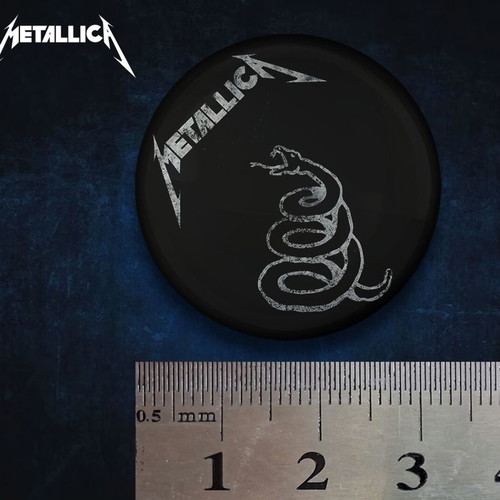 Metallica pins new, set of 3, Load Reload Black album