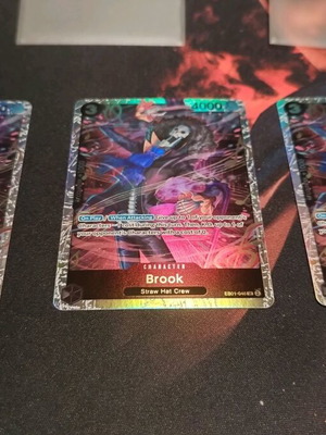 One Piece TCG Brook (EB01-046) (V.1) πακέτο 2 καινούργιες