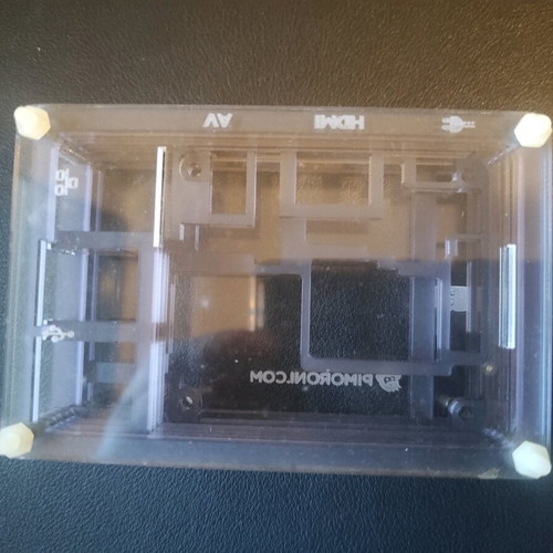 Acrylic case Raspberry Pi2 like new