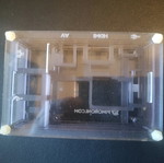 Acrylic case Raspberry Pi2 like new