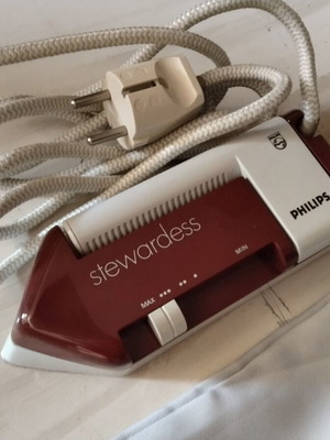 Vintage Philips Stewardess HD 1165 travel iron new