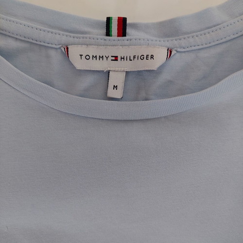 Tommy Hilfiger women's short-sleeve top blue medium like new