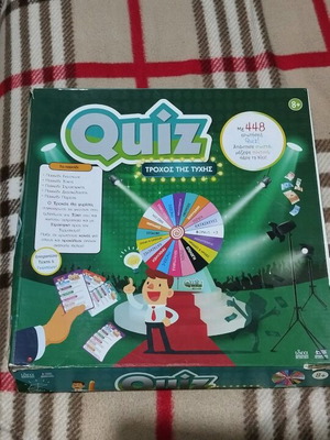Quiz Wheel of Fortune board game like new