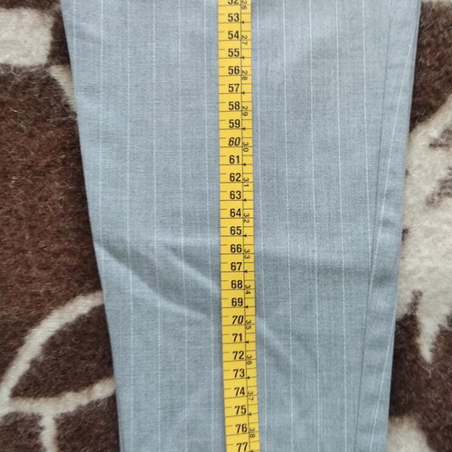 Bershka gray striped pants like new, slim fit, elastic waist