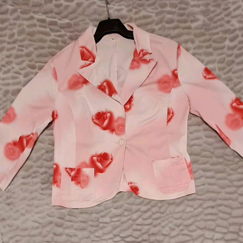 Summer jacket used with flowers, size S