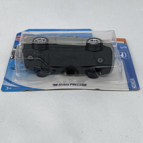 1998 Honda Prelude Hot Wheels diecast car 1:64, silver