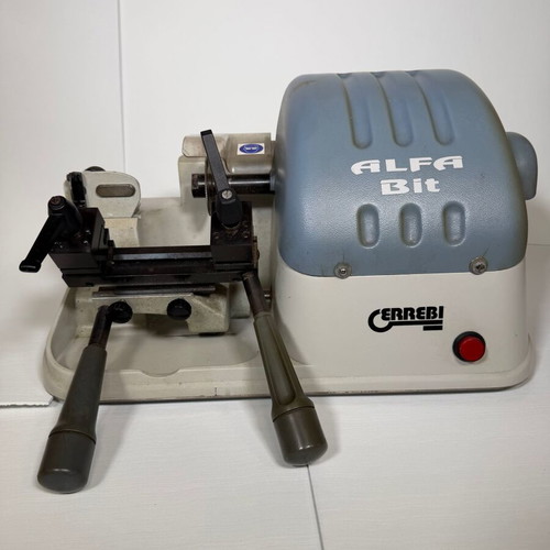 Errebi Alfa Bit Key Cutting Machine used for armored keys