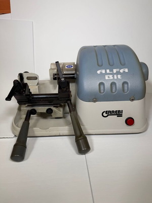 Errebi Alfa Bit Key Cutting Machine used for armored keys
