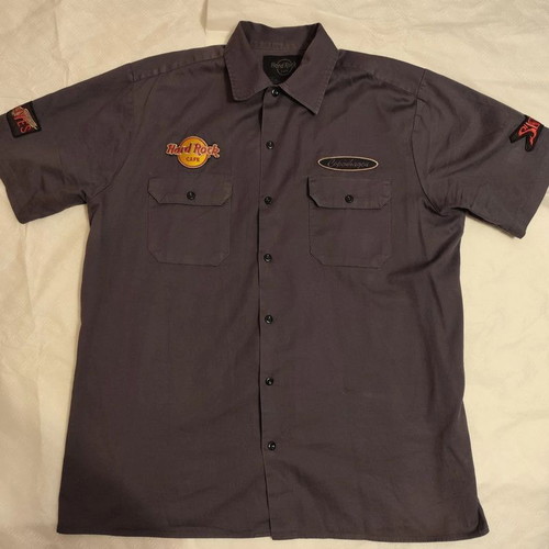 Hard Rock Copenhagen shirt XXL like new, dark gray