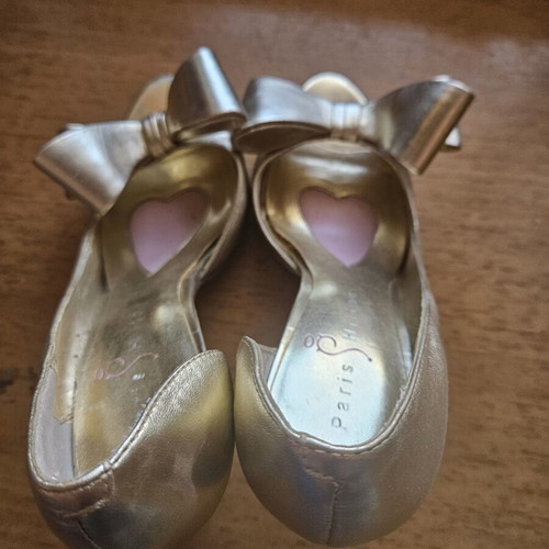 Paris Hilton high heel sandals, size 37, gold