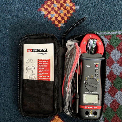 Facom Digital Clamp Meter 400A with Probes new