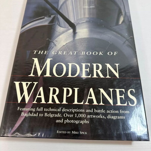 The Great Book of Modern Warplanes new, rare edition