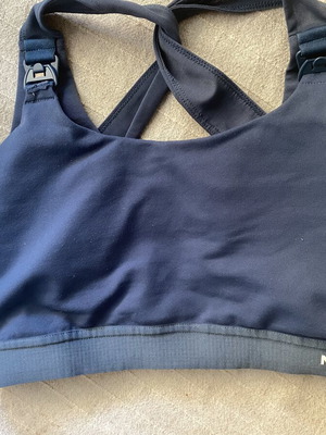 Myprotein sports nursing bra used, medium, blue