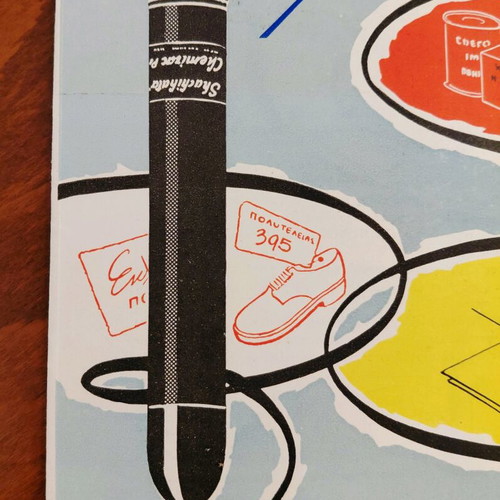 Chemirac Pen promotional brochure stylograph-brush 1960s like new