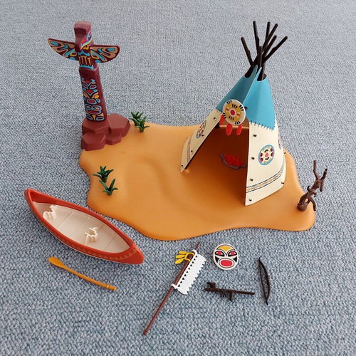 Playmobil Σκηνή Ινδιάνων μεταχειρισμένη κωδικός 4012