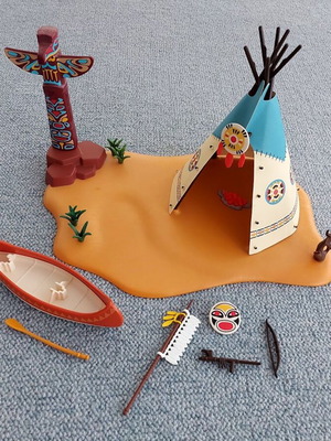 Playmobil Indian Tent used code 4012