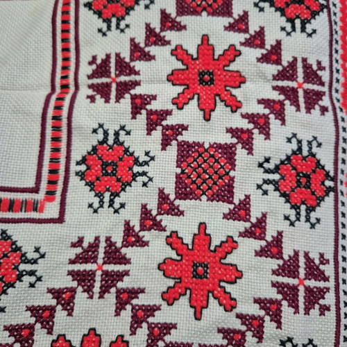 Handmade Panama tablecloths like new with Bulgarian embroidery