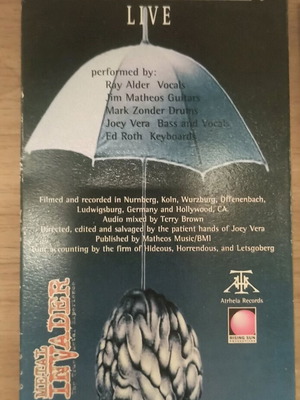 Fates Warning A Pleasant Shade Of Gray Live VHS like new