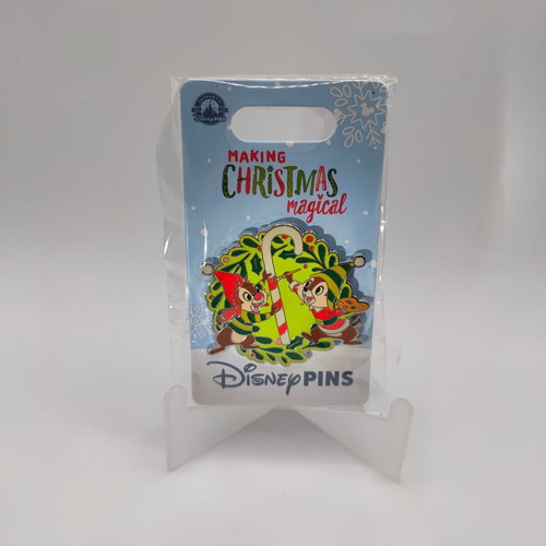 Disney 2024 Chip 'n Dale festive collectible pin new