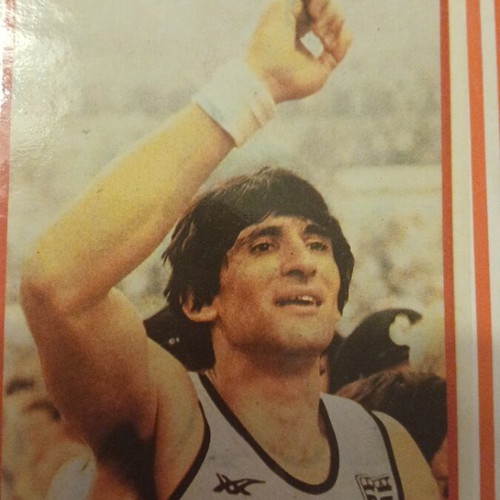 Giannakis Eurobasket 87 collectible sticker album used